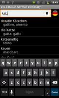 Italian - German offline dict. ポスター