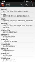 1 Schermata Polish - German offline dict.