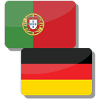 آیکون‌ Portuguese-German offline dict