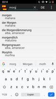 Spanish - German offline dict. پوسٹر