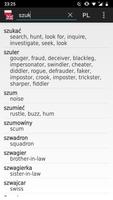 Polish - English offline dict. Affiche