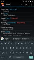 Spanish-English offline dict. скриншот 2