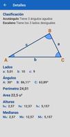 Calculadora de triángulos Ekran Görüntüsü 3