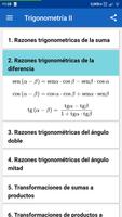 Trigonometría اسکرین شاٹ 3