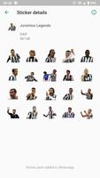 Juventus sticker for WhatsApp - WAStickerApps Affiche