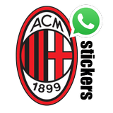 Milan Stickers for WhatsApp icône