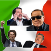 300+ stickers of Italian politicians for Whatsapp