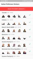 300+ stickers of Italian politicians for Whatsapp screenshot 1