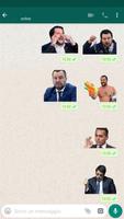 300+ Stickers di Politici italiani - WAStickerApps capture d'écran 3