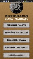 Maya - Nahuatl  Dictionary plakat