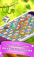 Snakes and Ladders Dice Game capture d'écran 1