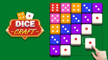 Dice Puzzle-3D Jeux de fusion Affiche