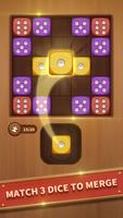 Woody Dice Merge & Jigsaw Puzzle постер