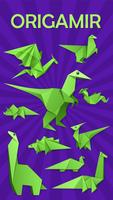 Origami Dinosaurs Cartaz