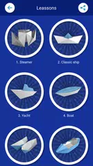 Origami boats: how to make paper ships APK download
