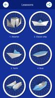 Łódki origami: jak zrobić papierowe statki screenshot 3