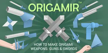 Origami Weapons Schemes: Paper Guns & Swords