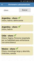 1 Schermata Diccionario Latinoamericano