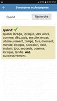 Dictionnaire Synonymes et Antonymes 截图 2