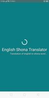 English Shona Translator Cartaz
