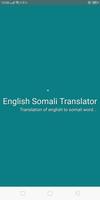 English Somali Translator Affiche