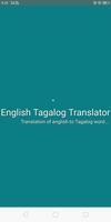 English Tagalog Translator Affiche