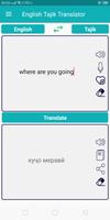 English Tajik Translator screenshot 2
