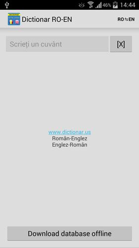 Dictionar Englez Roman For Android Apk Download