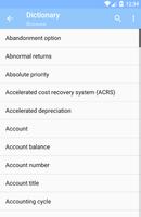 Accounting Dictionary পোস্টার