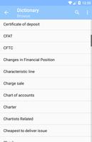 Accounting Dictionary capture d'écran 3