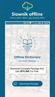 Advance Dictionary Definition plakat