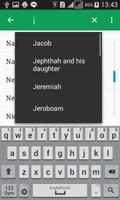 Bible Characters Dictionary screenshot 1