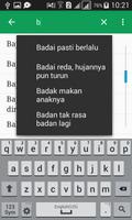 Kamus Peribahasa Indonesia تصوير الشاشة 1