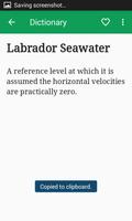 Oceanography Dictionary capture d'écran 2