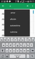 Diccionario Español スクリーンショット 1