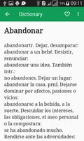 Diccionario Español 스크린샷 2
