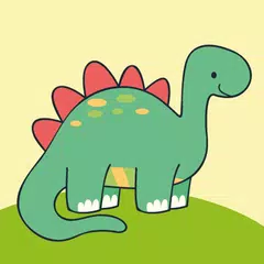 Dinosaurs. Paleontology Icon