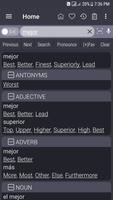Diccionario Inglés Español captura de pantalla 1