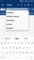 English Malay Dictionary capture d'écran 3