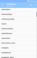 Psychology Dictionary plakat