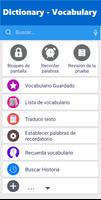 English Spanish Dictionary Affiche