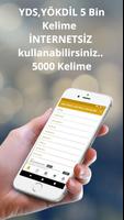 YDS,YÖKDİL 5000 Bin Altın Kelime -İnternetsiz پوسٹر