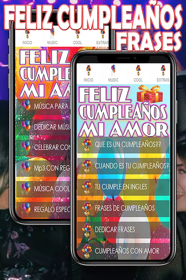 Download do APK de Frases De Feliz Cumpleaños Gratis Mi Amor HD para Android