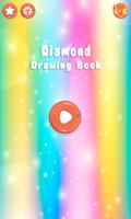 Glitter Diamond Coloring Book Affiche