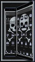 Black diamond skull theme screenshot 1