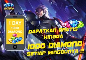 Diamond Mobile Legend Gratis - Indonesia Affiche