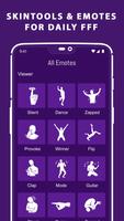 Emotes Viewer FFF FF Skin Tool постер