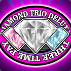 آیکون‌ Diamond Trio Deluxe Slots
