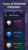 Diamond Calculator captura de pantalla 1