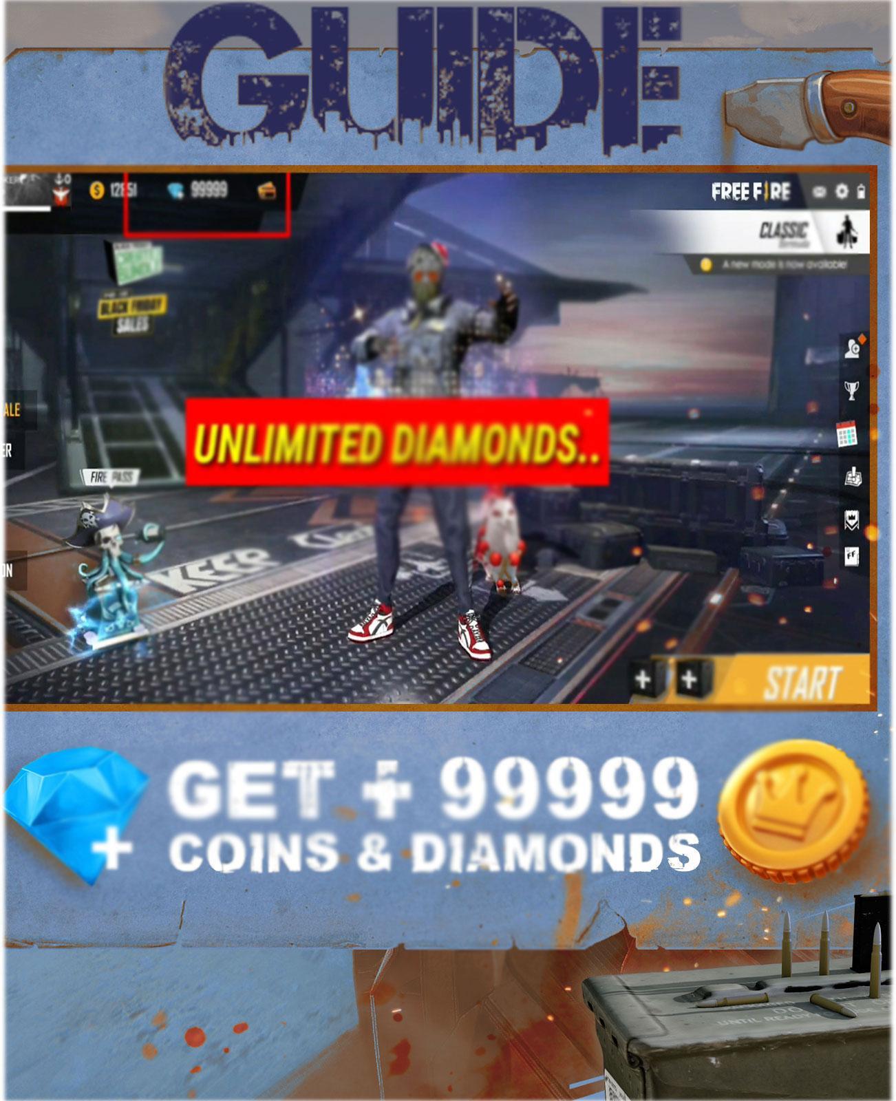 Unlimited Diamonds How To Hack Free Fire Diamonds 99999 In 2020